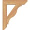 Ekena Millwork Funston Slat Smooth Bracket, Western Red Cedar, 3 1/2"W x 20"D x 24"H BKT04X20X24FST06SWR - alternate 3